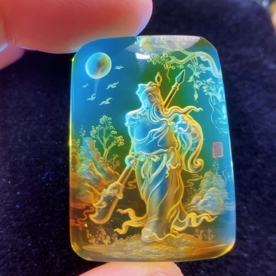 【闪购商品】未镶嵌吊坠(不含链)金珀
