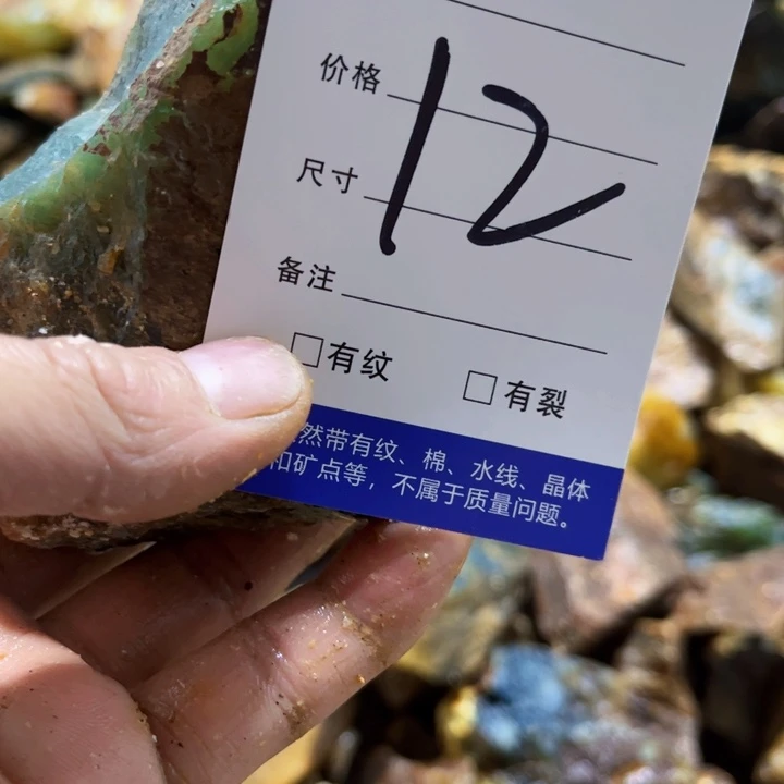 平***王蛇纹石玉未镶嵌原石