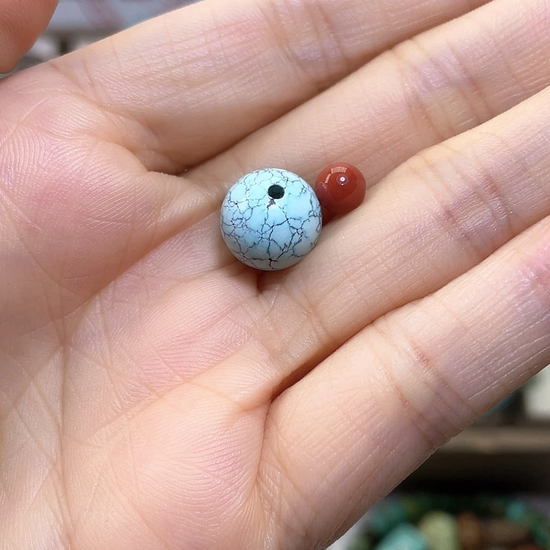 糖***二南红玛瑙配饰未镶嵌