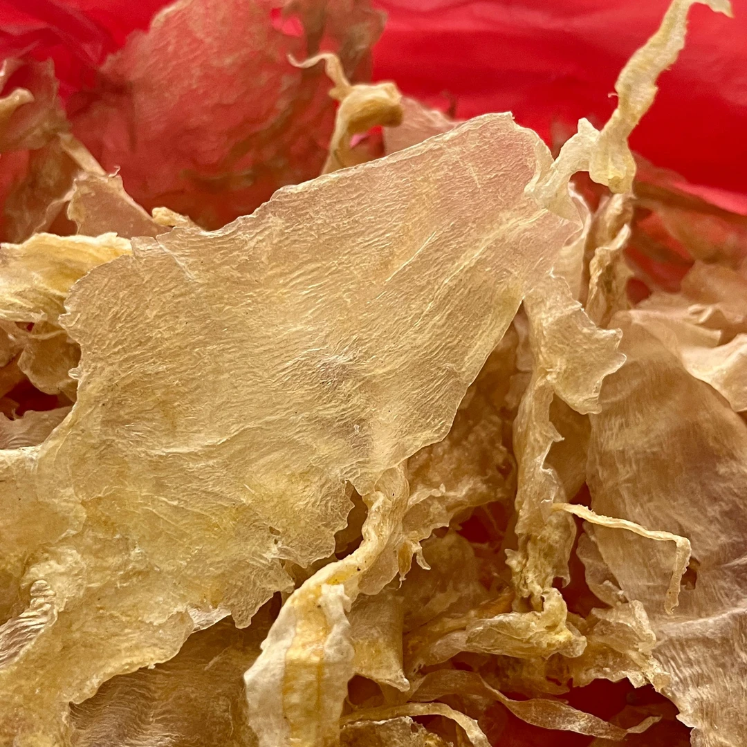 深海鳕鱼胶干货鱼肚100g天然孕妇煲汤滋补花胶