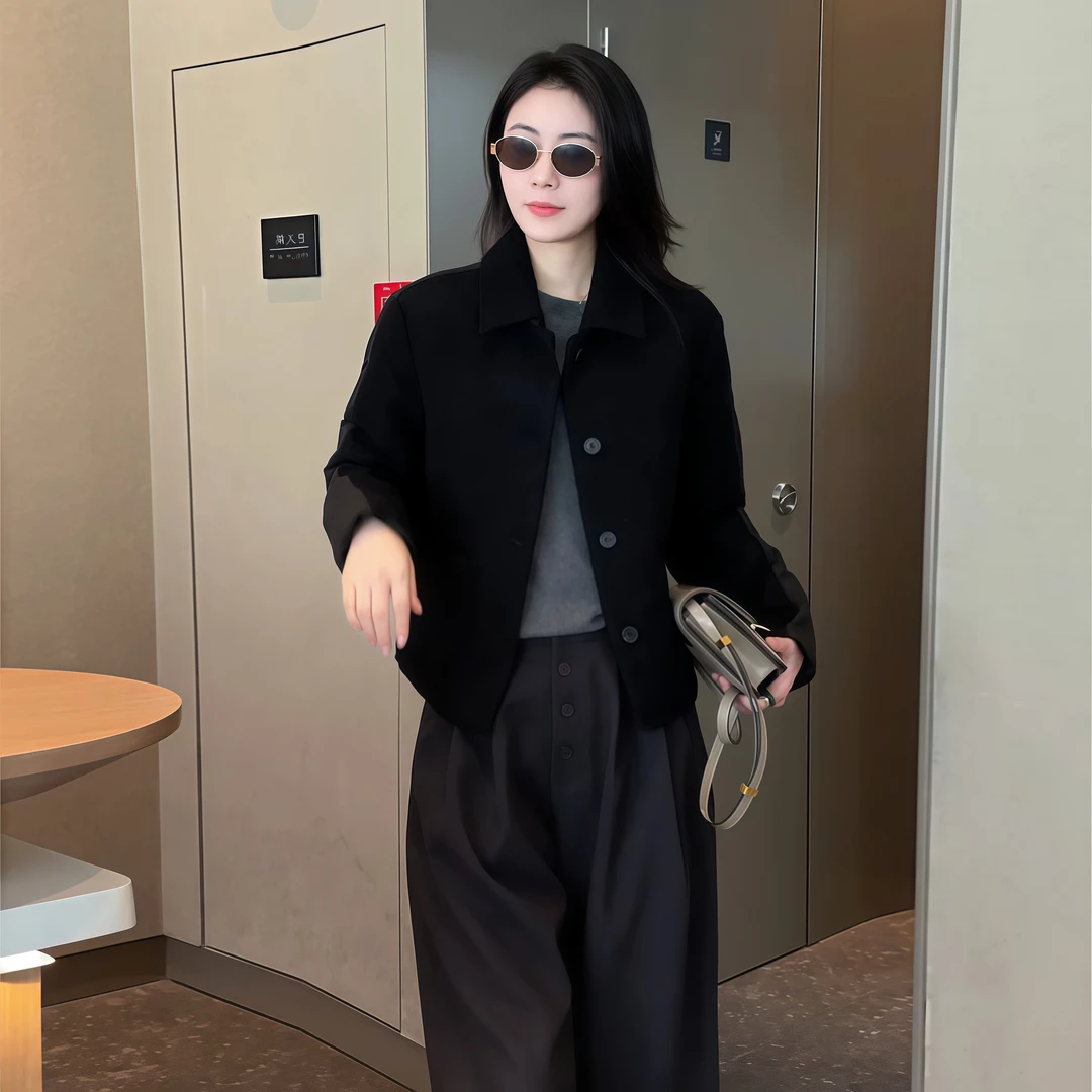 【查尔斯】Mayya Plus麦芽定制气质显瘦流光风棉服外套上衣32546288