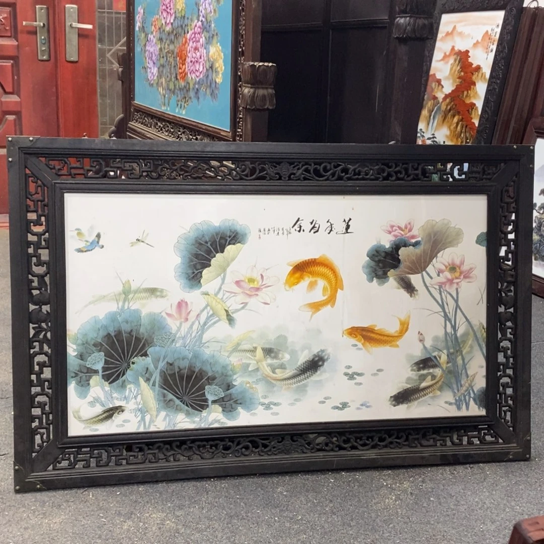 瓷120*76 景德镇瓷板画柴窑烧制