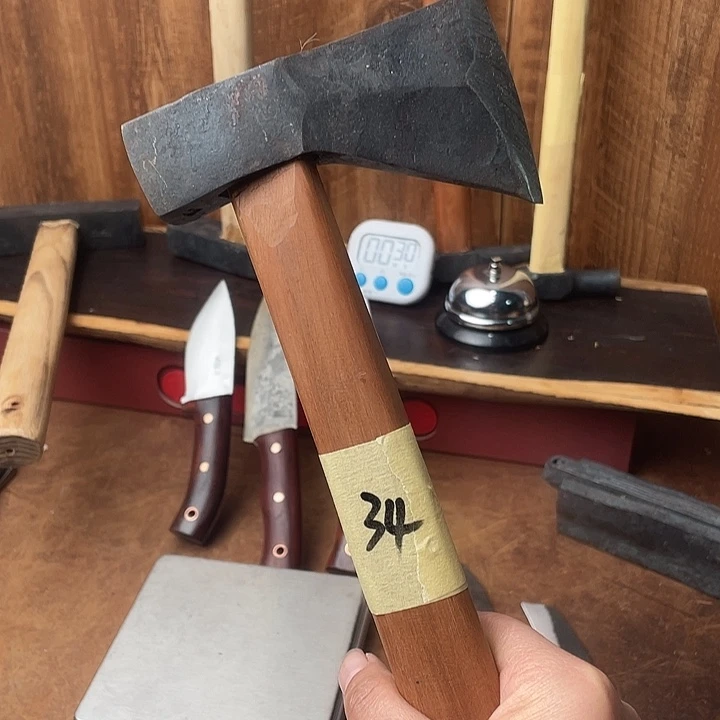 古***云高碳锰钢34号拍品王氏铁匠