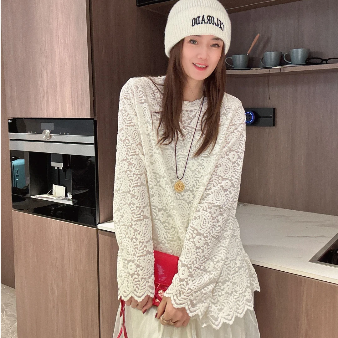 【大小姐家】欧韩货蕾丝小衫537531