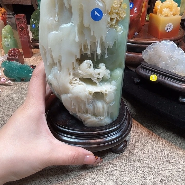 廿***月寿山石印石寿山石印章