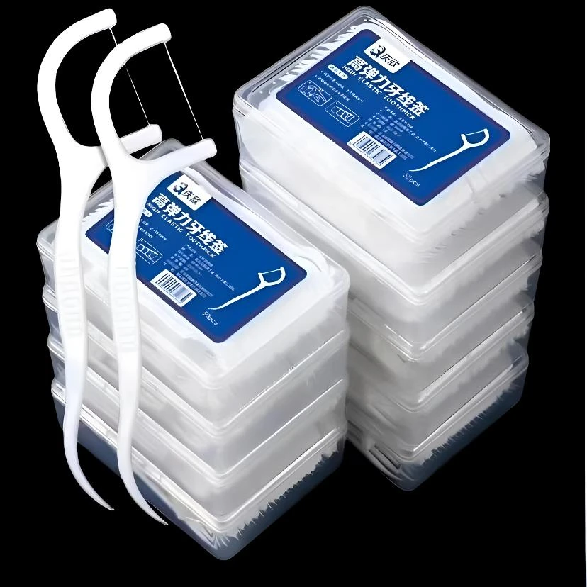 【新人福利】牙线牙签一次性独立便携包装高分子牙线家用牙签线