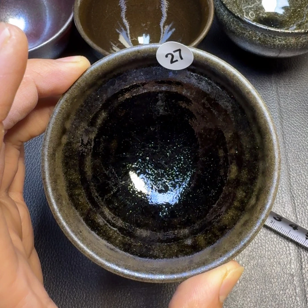 摆件古时茶器建窑建盏27