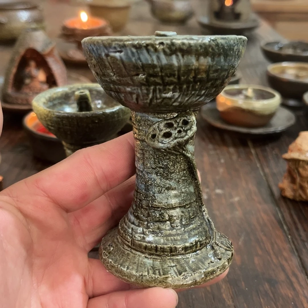 【闪购商品】杯荆**饰小福泥陶艺茶几风
