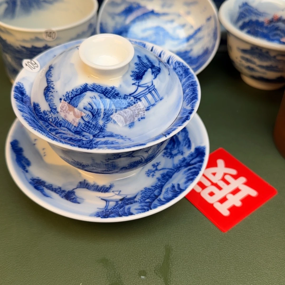 生***凡彦祖纯手工手绘茶具119