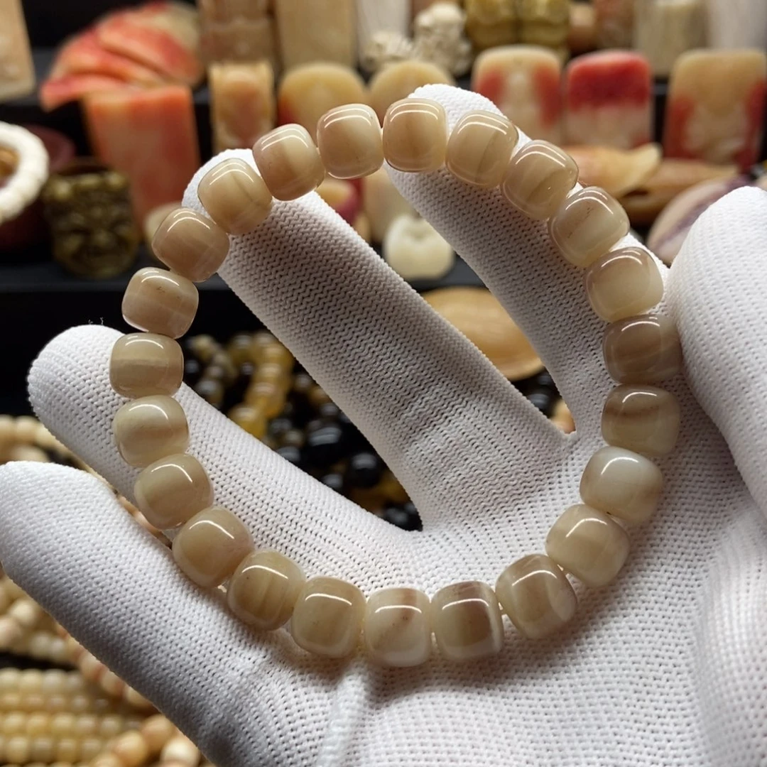 驼骨手串/手链10毫米驼骨三花