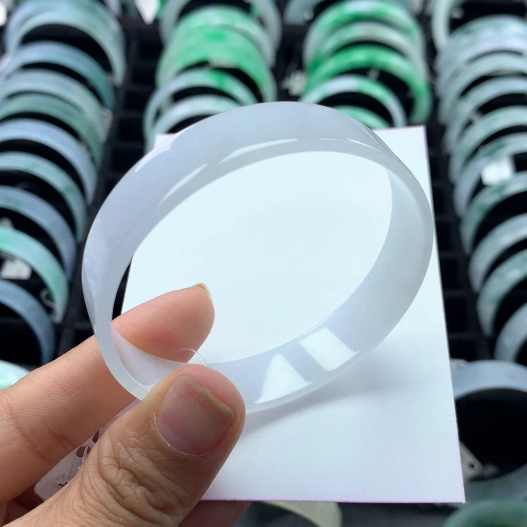 翡翠手镯未镶嵌方56-57