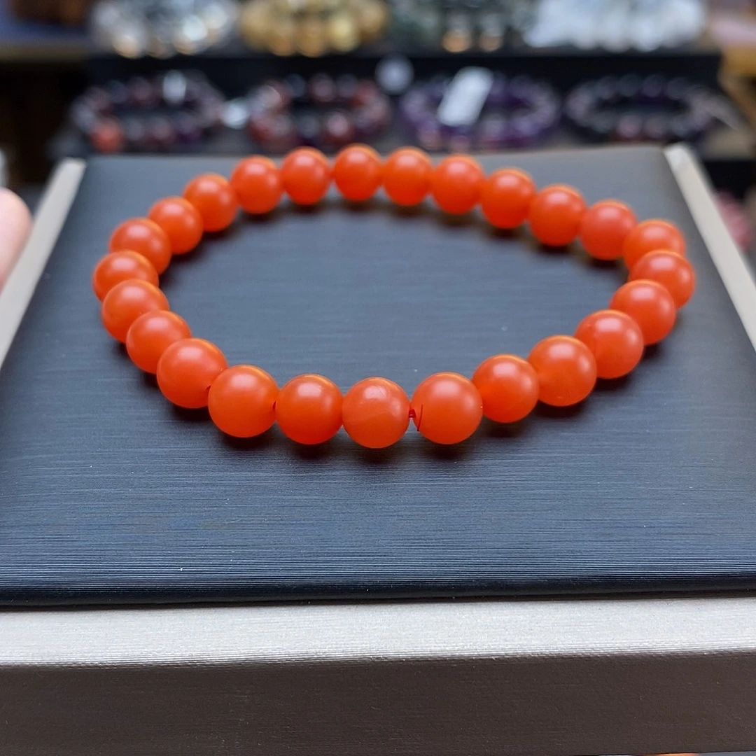 南红玛瑙手链未镶嵌➰*悠