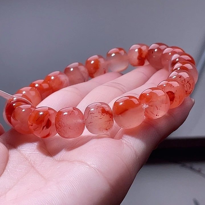 南红玛瑙合金手链53401