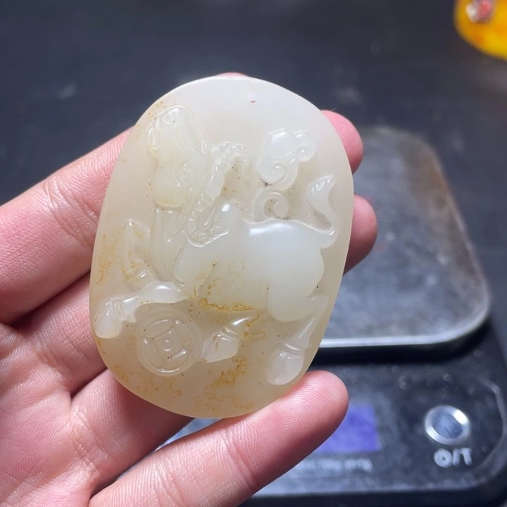 和田玉未镶嵌车挂00000000000000