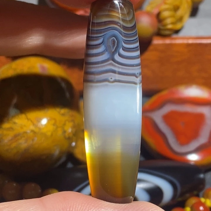 玛瑙/玉髓未镶嵌颈饰