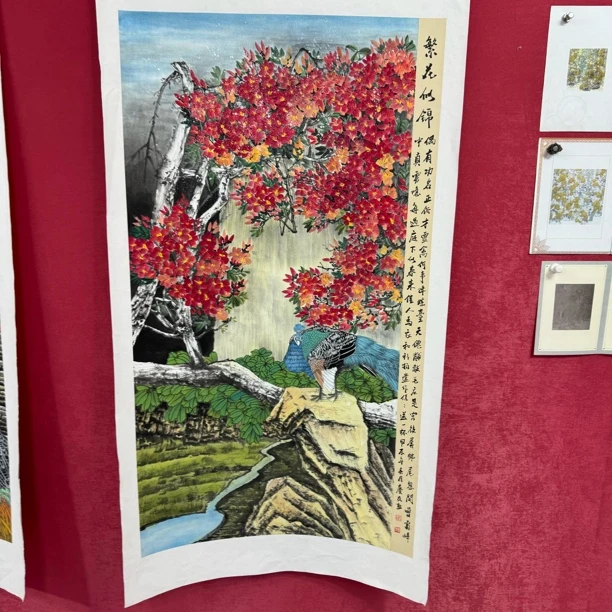 李老师花鸟绘画作品