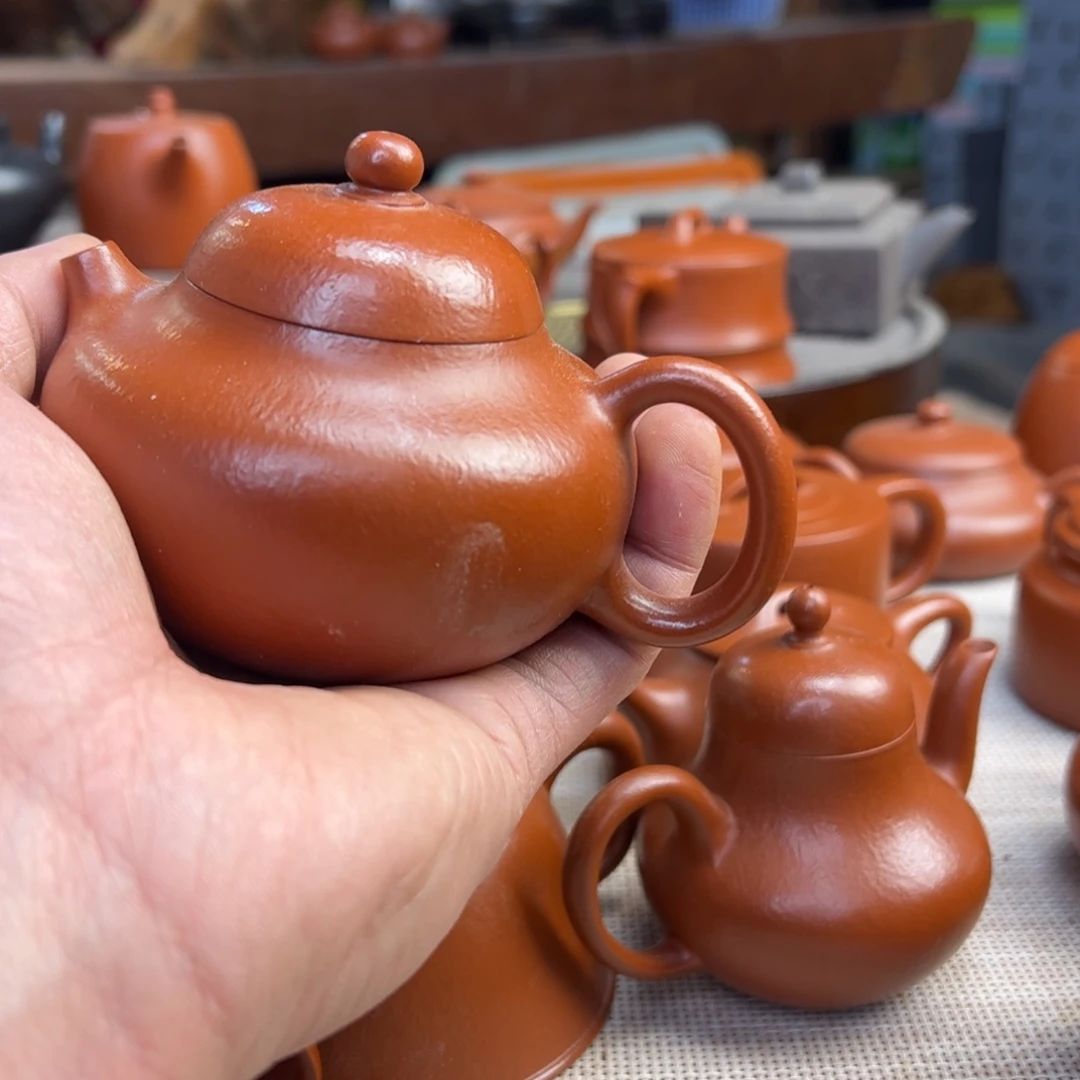 紫砂壶转***爱全手工制作文蛋