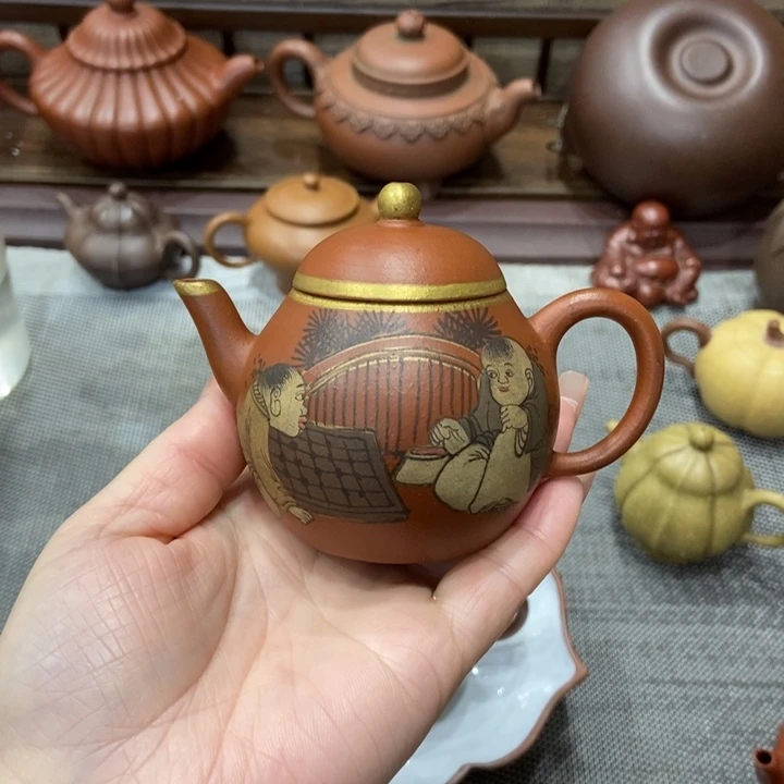 用***8紫砂茶宠宜兴紫砂