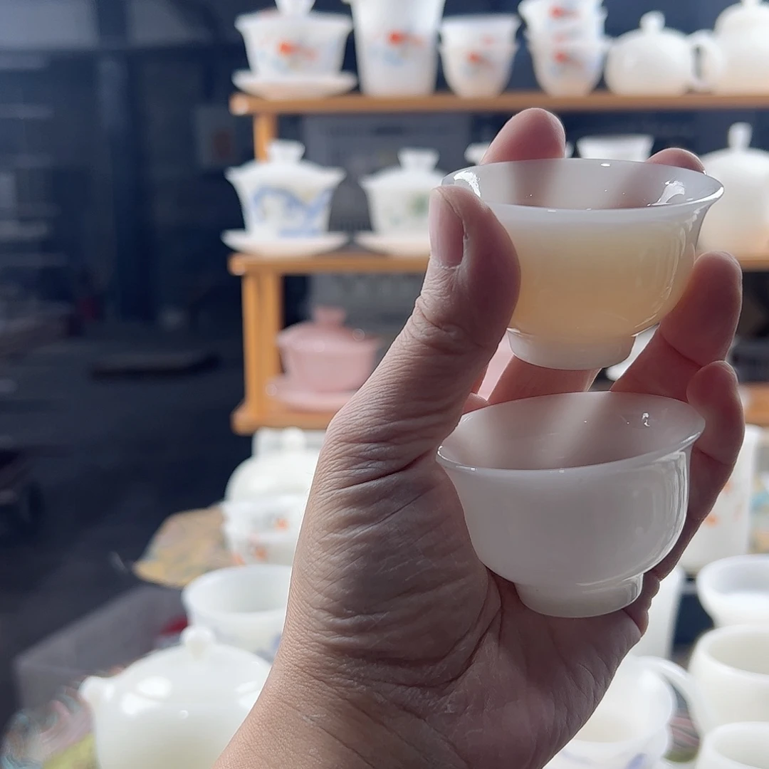 2个装璞玉釉烧45ml铃铛杯
