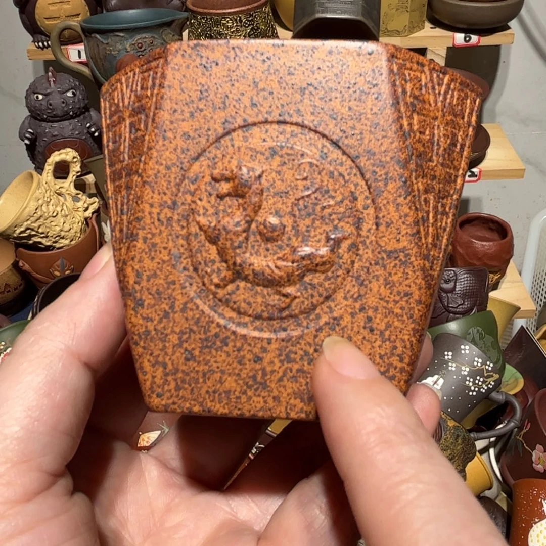 紫砂茶杯宜兴紫砂主人杯