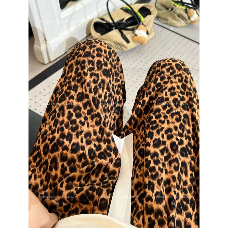 【遛弯裤】HL棉绸夏季软糯通勤慵懒宽松百搭直筒薄款垂感遛弯裤子