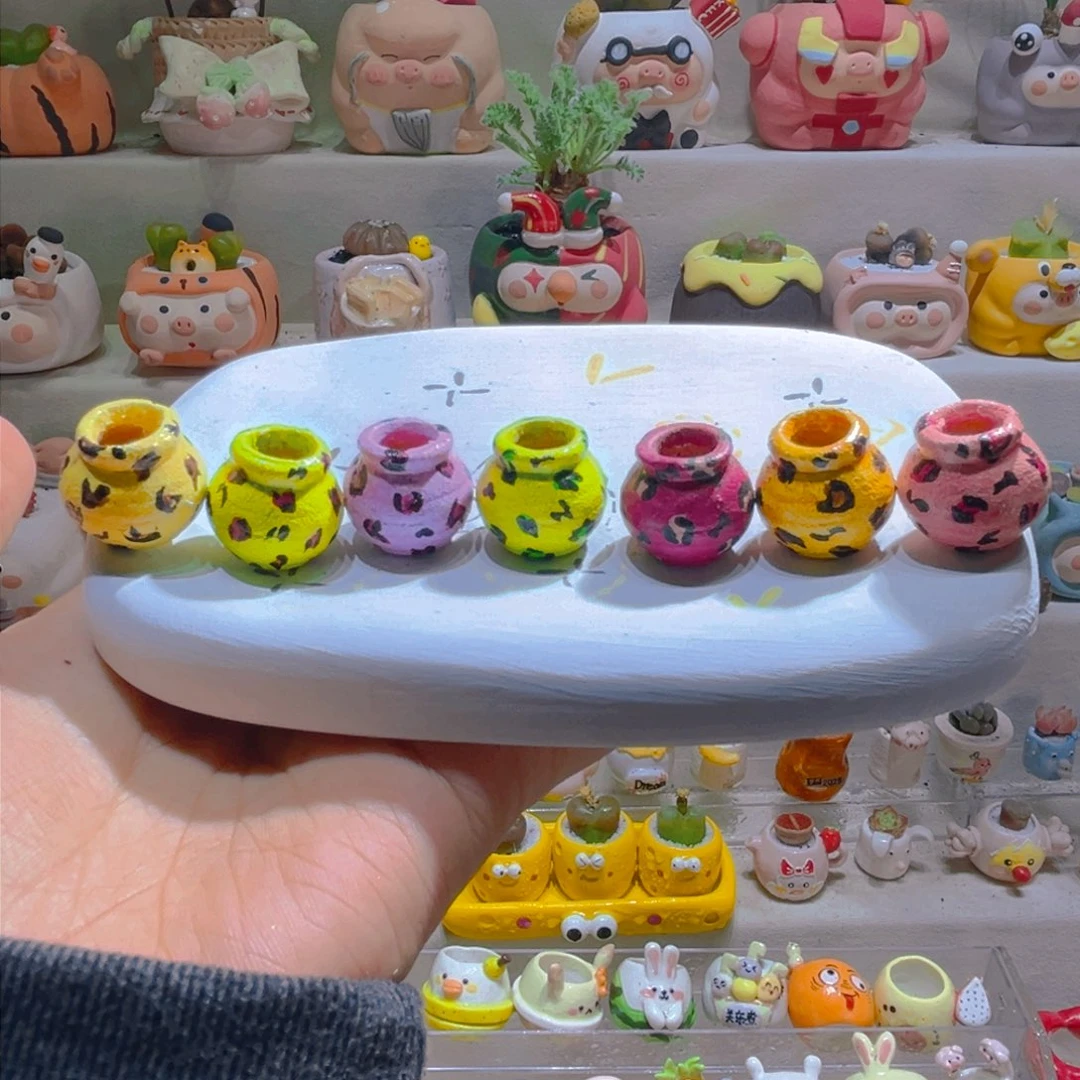 052纯手工制作重工盆盆18一个