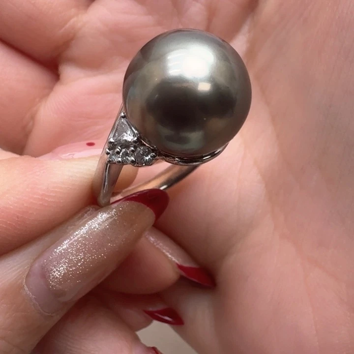 海水珍珠戒指未镶嵌