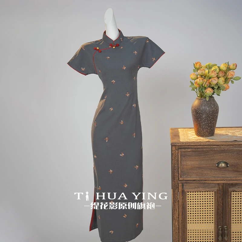 缇花影 |2025年新款夏季年轻款气质高端连衣裙小个子优雅可穿