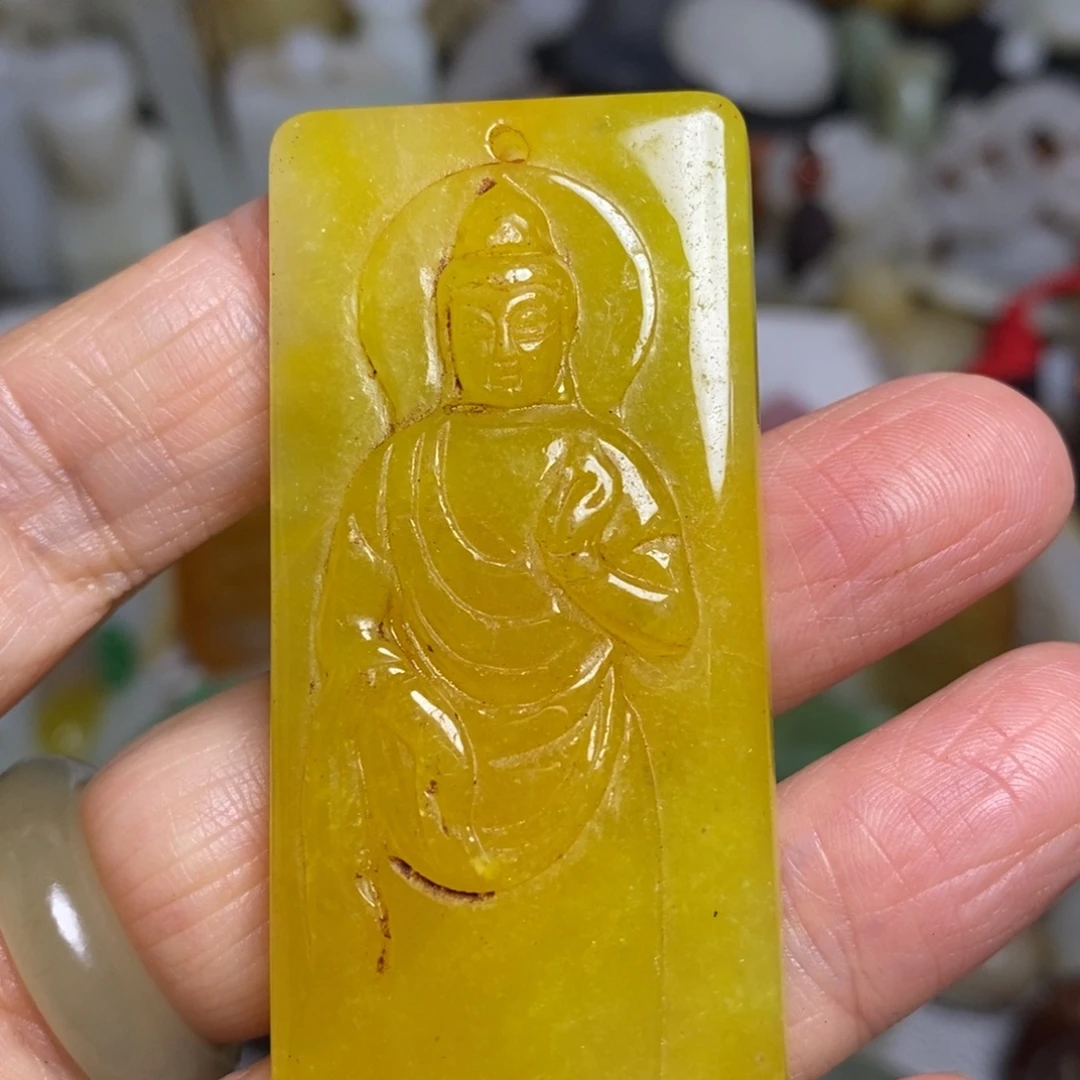 和田玉（糖玉）未镶嵌颈饰