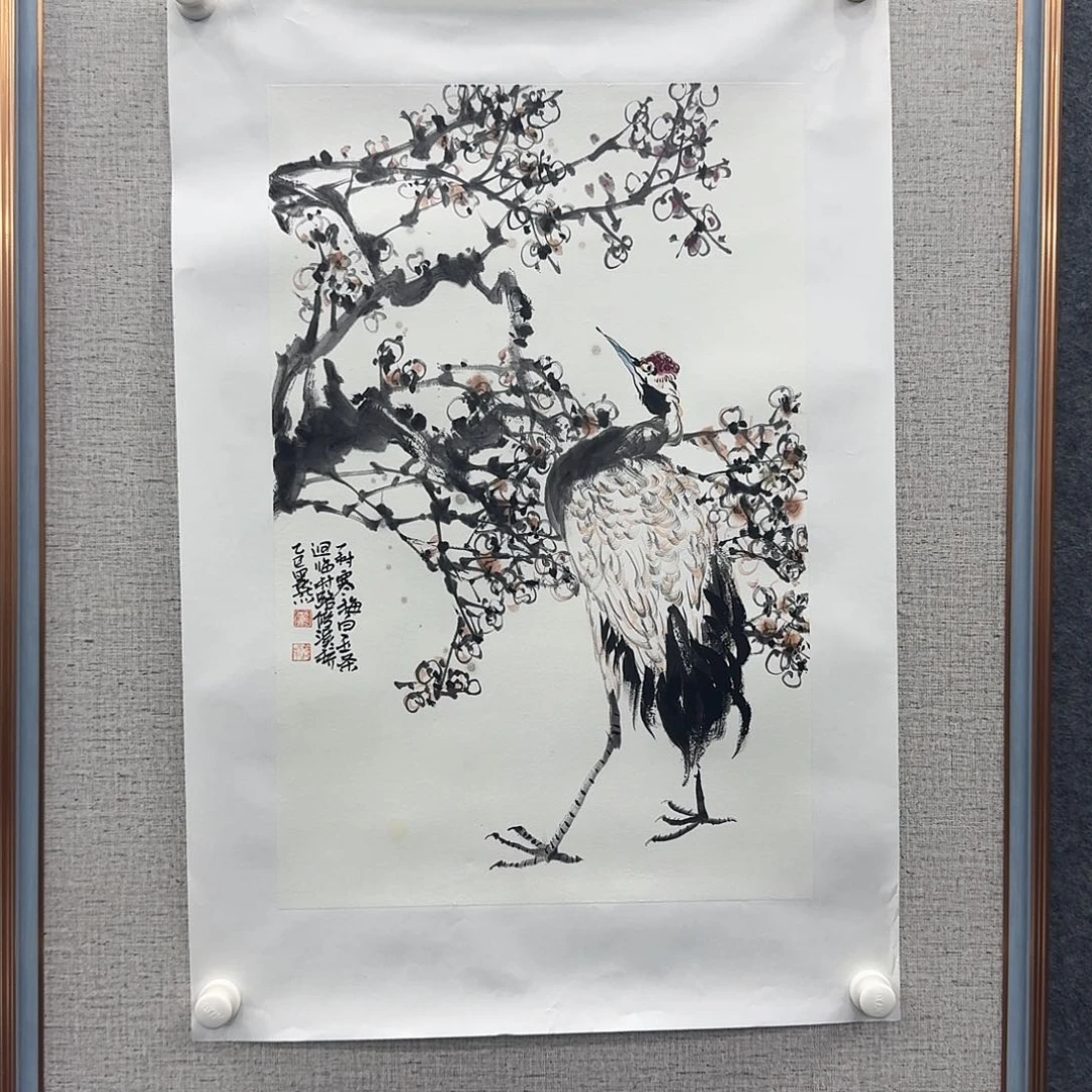 国画国画亲笔手绘原创