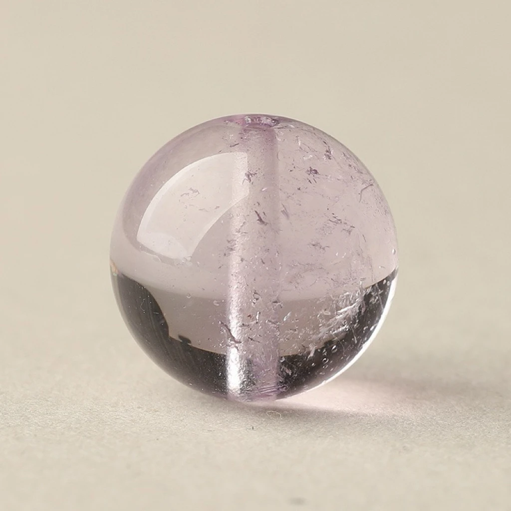 【Crystal】Z013天然浅紫阿赛阿特斯特莱紫散珠DIY隔珠