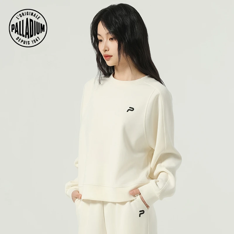 PALLADIUM帕拉丁上装休闲宽松时尚潮流春季女款圆领卫衣1911764