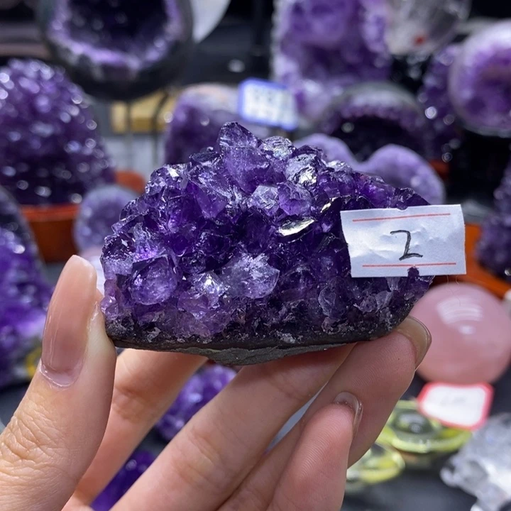 未镶嵌珠宝半成品紫晶