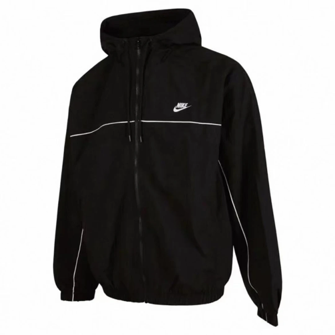 NIKE/耐克男款黑色时尚舒适连帽夹克外套卖场同款HJ2013010