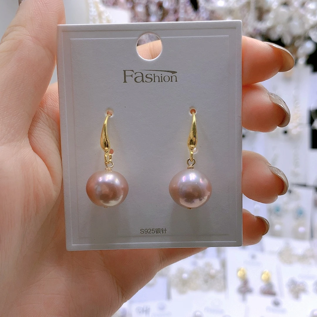 颈饰银S925镶嵌淡水珍珠