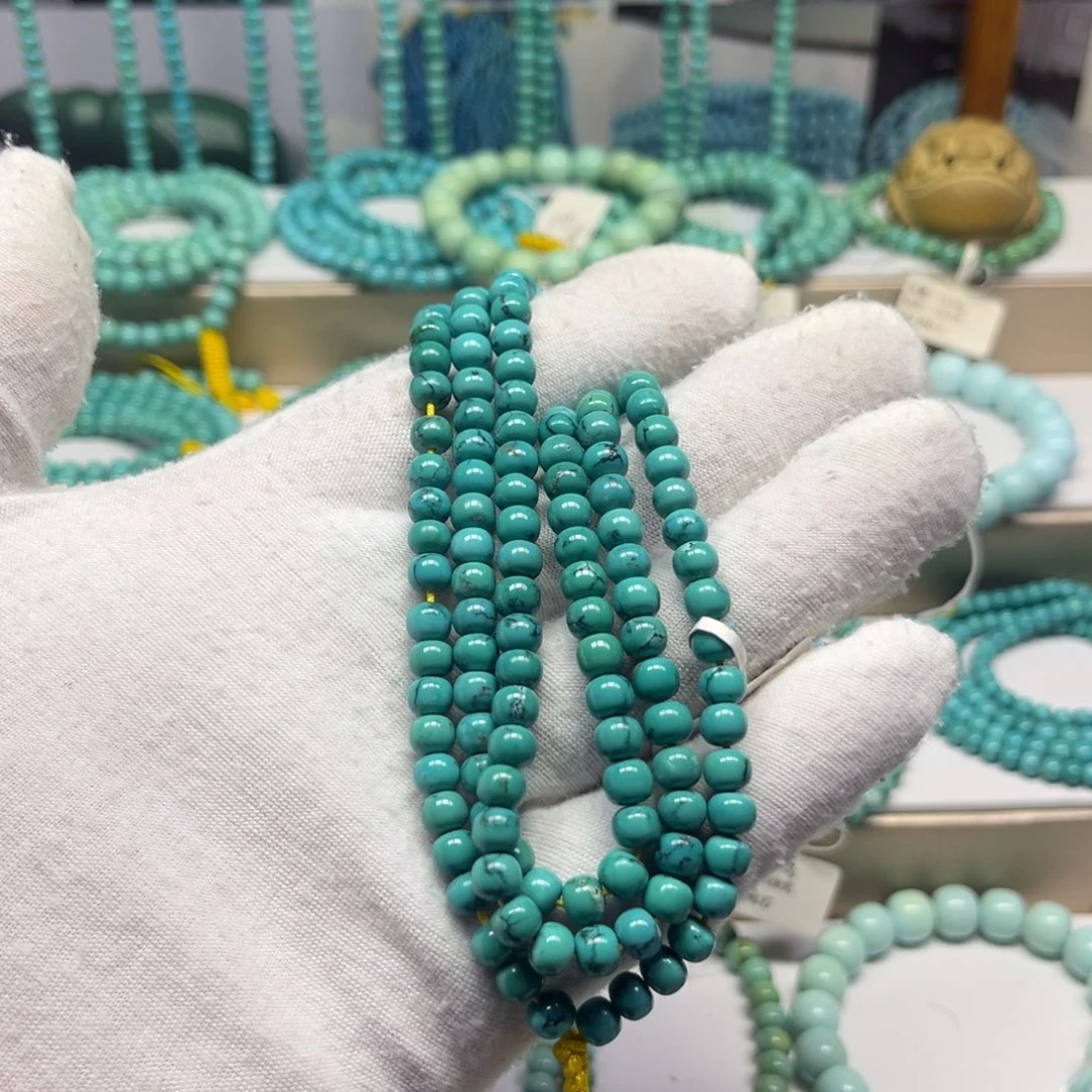 绿松石未镶嵌手链