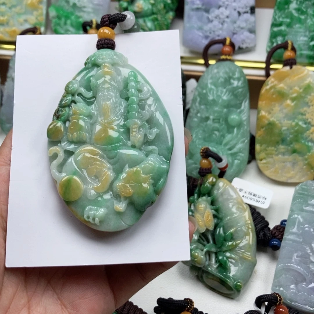 颈饰未镶嵌翡翠翡翠吊坠