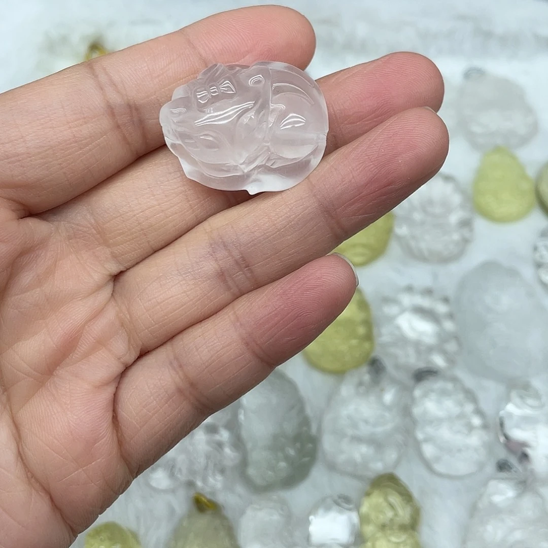 水晶吊坠配件未镶嵌
