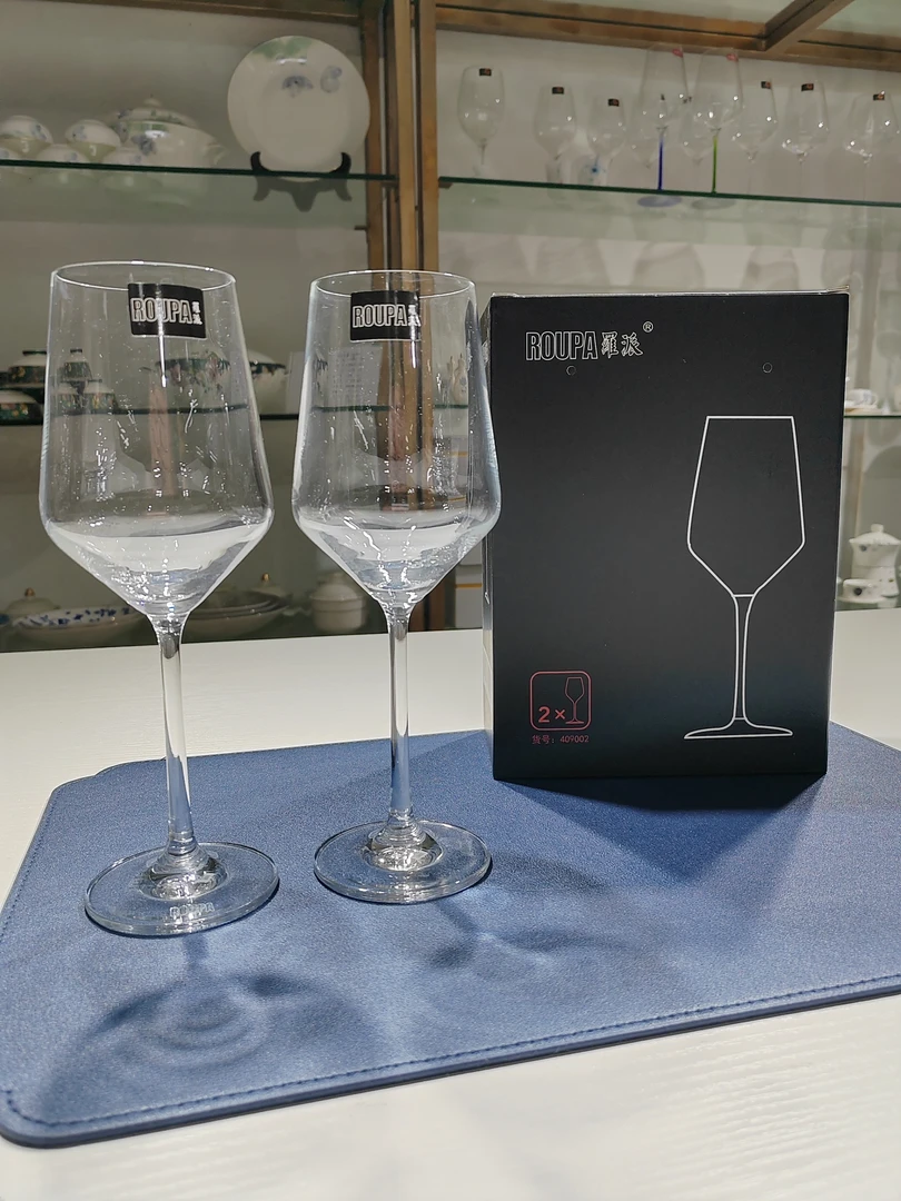 高档水晶网红手工玻璃红酒杯上档次葡萄酒杯高脚杯家用宴会玻璃杯