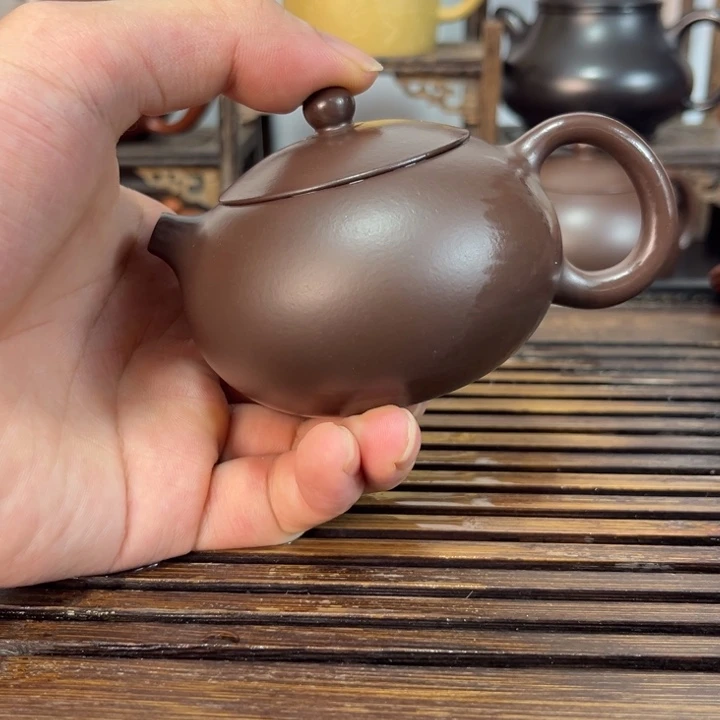 紫砂茶壶原矿紫砂手工制作