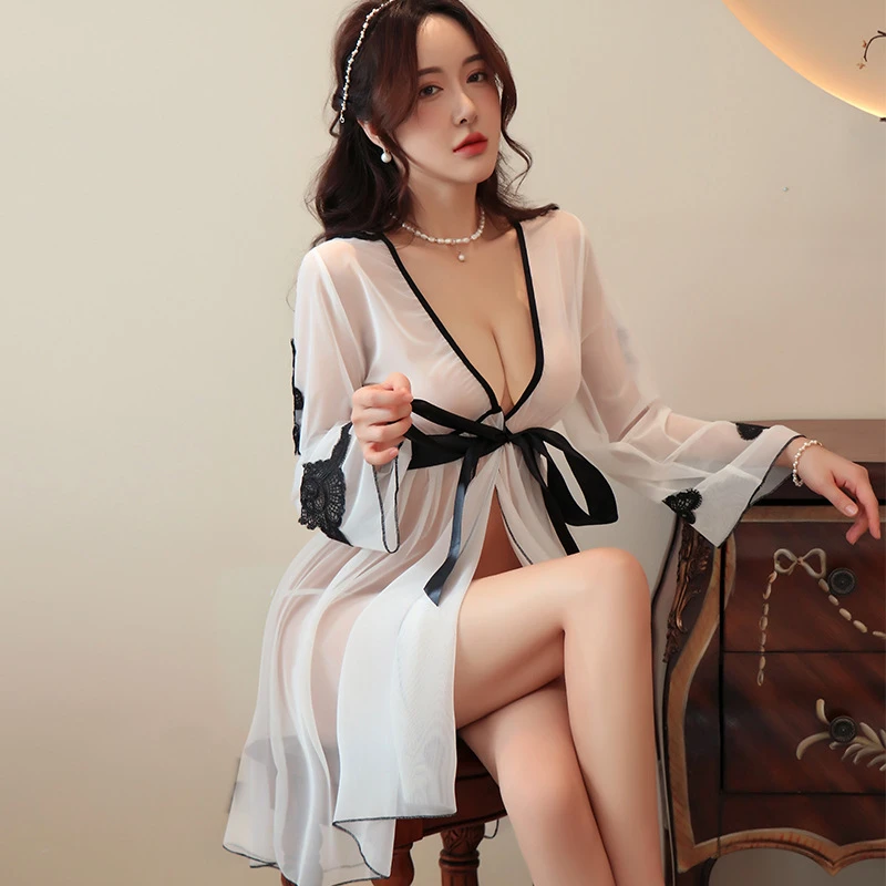 夏季居家睡衣睡裙套装1043