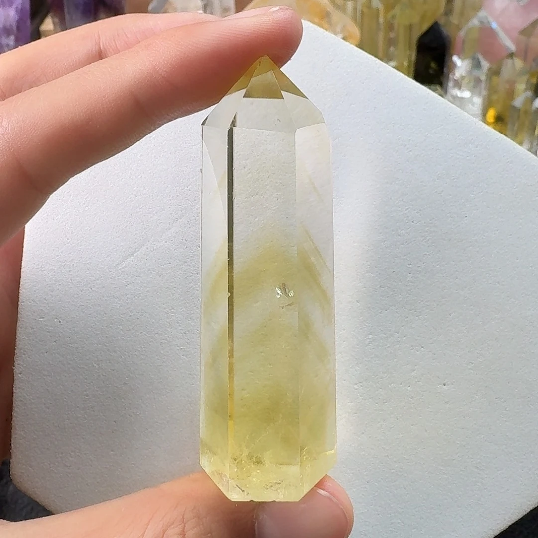 未镶嵌珠宝半成品水晶黄水晶