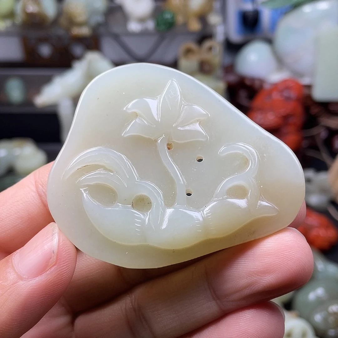 和田玉（糖玉）未镶嵌颈饰