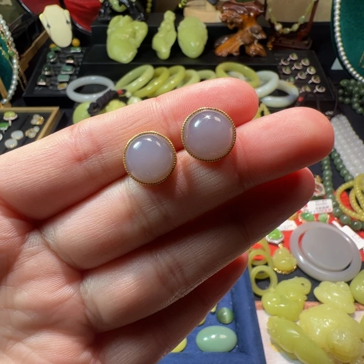 和田玉颈饰银S925镶嵌C****?