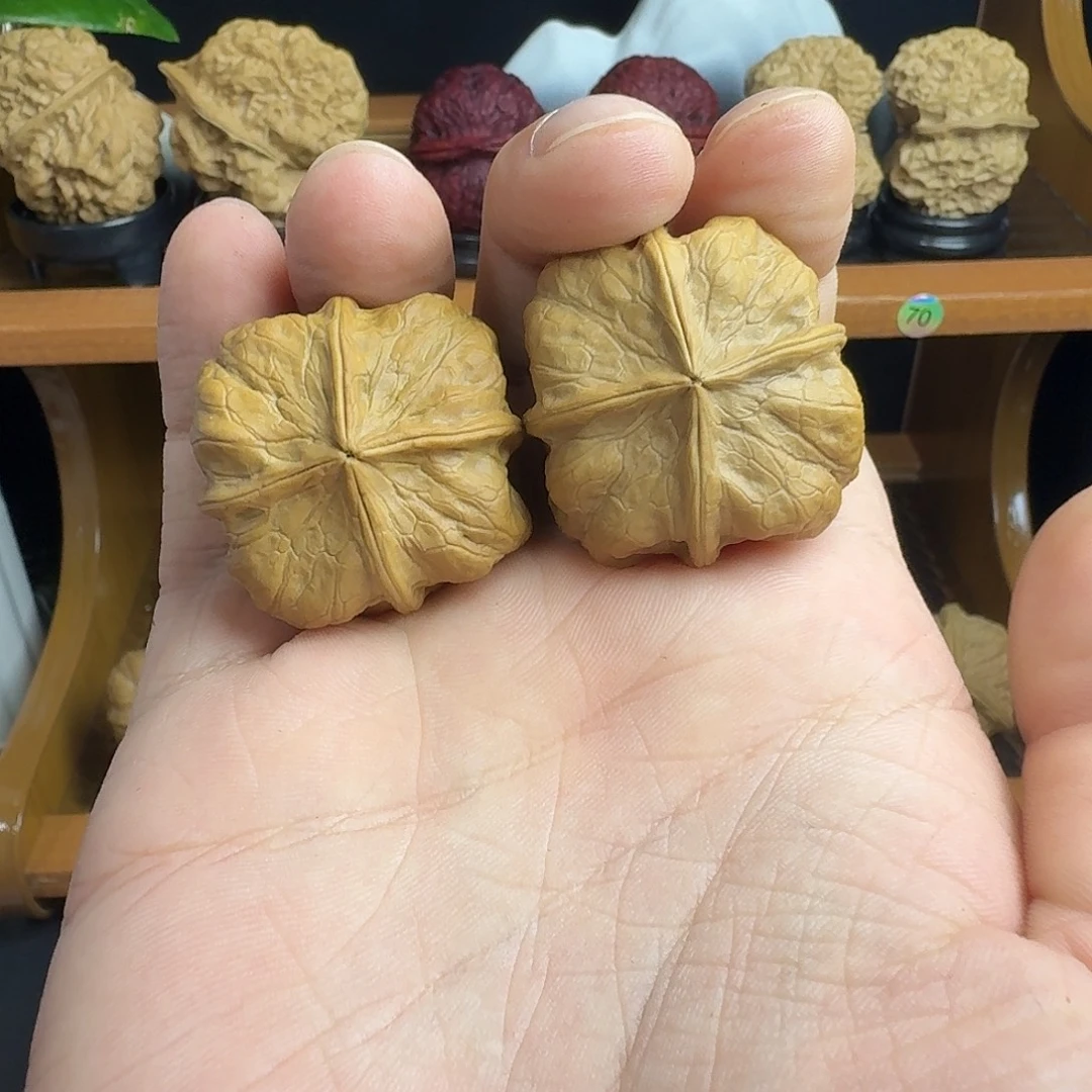 文玩核桃把件17号金蟾四炸37尺