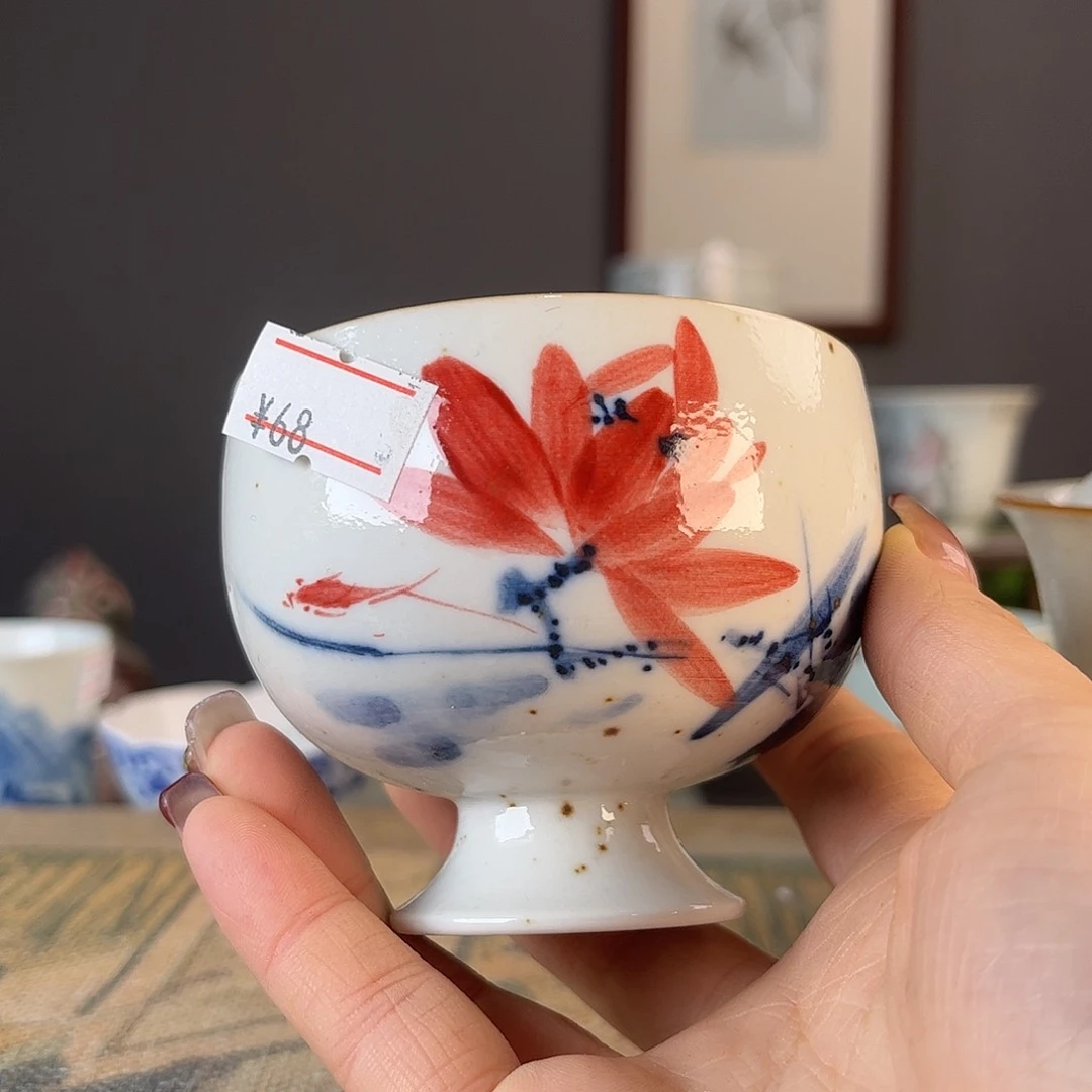 杯景德镇陶瓷茶杯多人