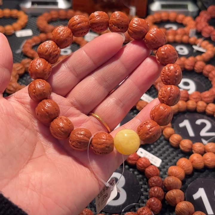 手串文玩核桃景*核桃手串1.4尺寸全品