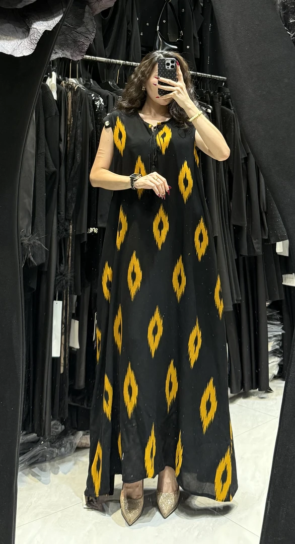 苏美｜新款宽松Atlas双开叉连衣裙