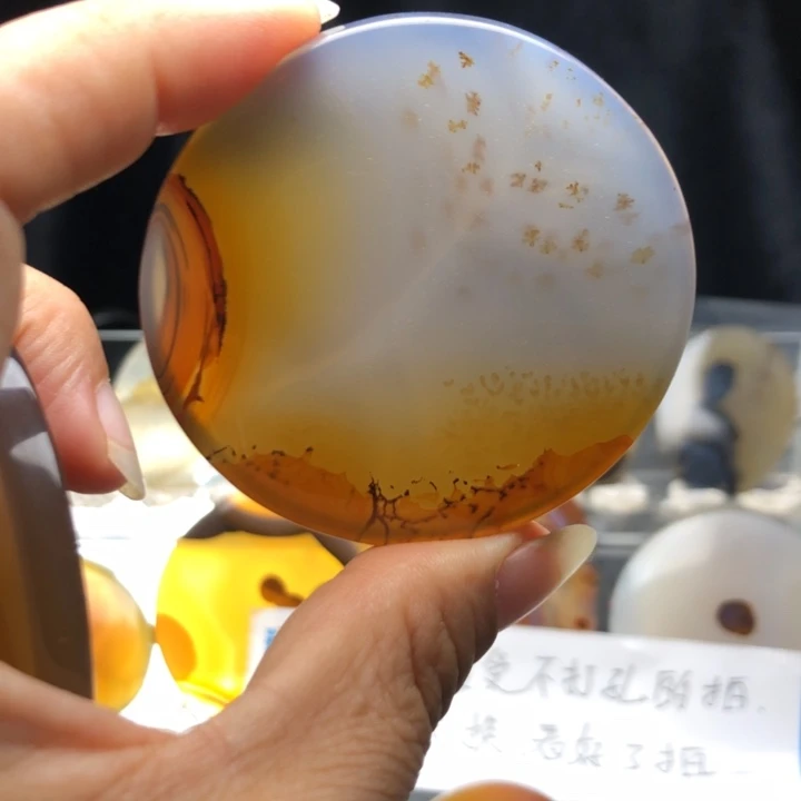 合金玛瑙/玉髓珠宝奇石60