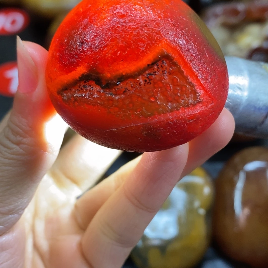 玛瑙/玉髓未镶嵌手把件